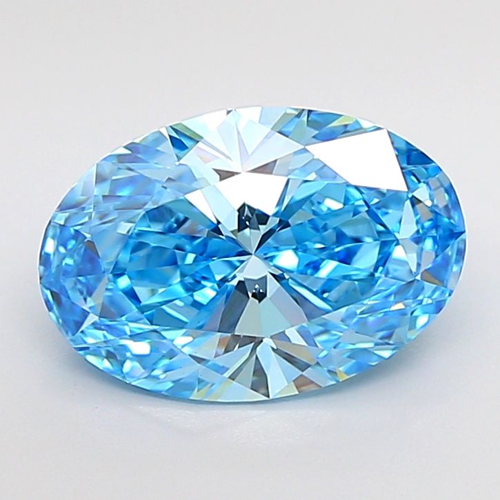 4.03 ct. oval Lab Grown Diamond front image