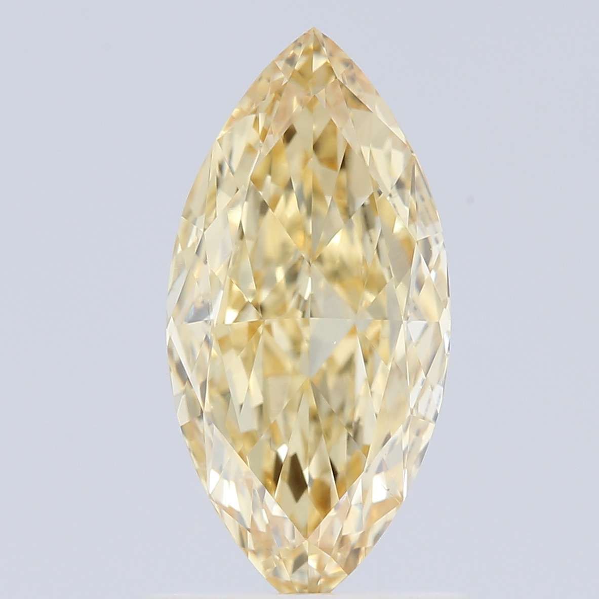 1.0 CT Fancy Yellow MARQUISE