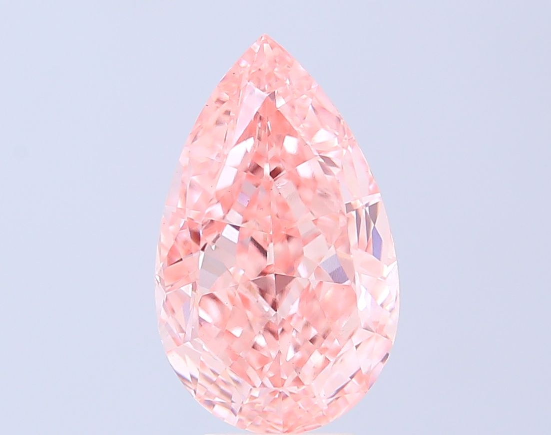 5.02 ct. pear Lab Grown Diamond front image