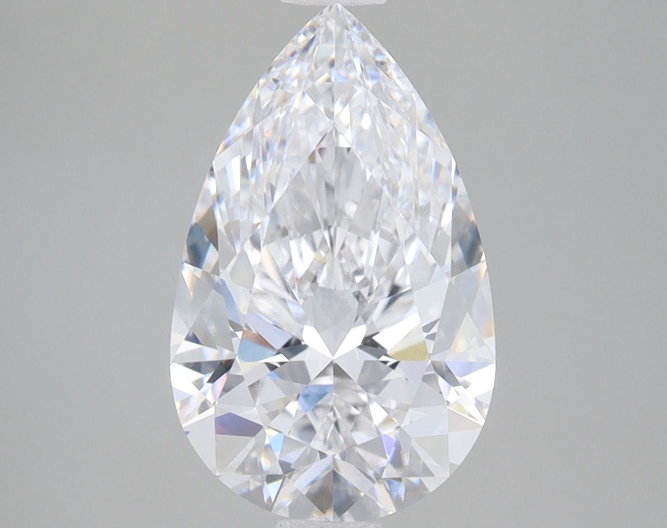 4.10 ct. pear Lab Grown Diamond front image