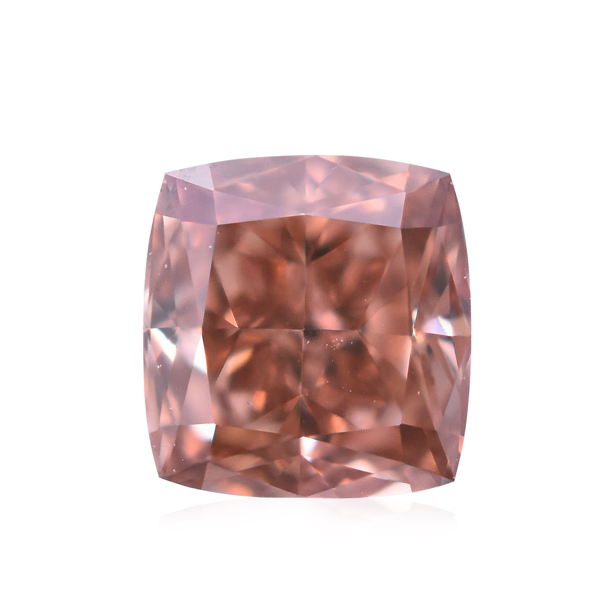Diament 0.2 ct Fancy Deep Orangey Pink/