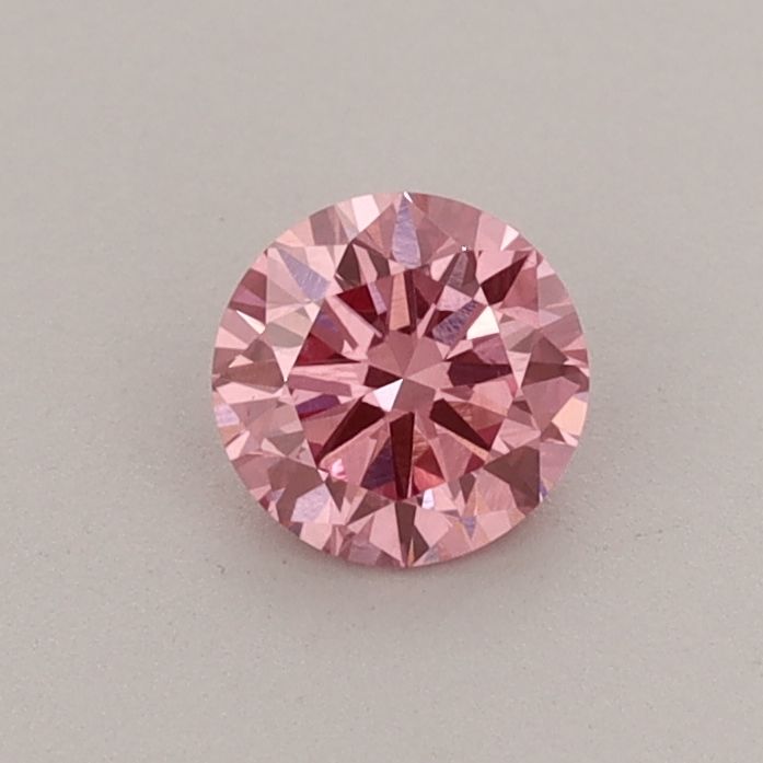 0.39 CT Fancy Vivid Pink ROUND