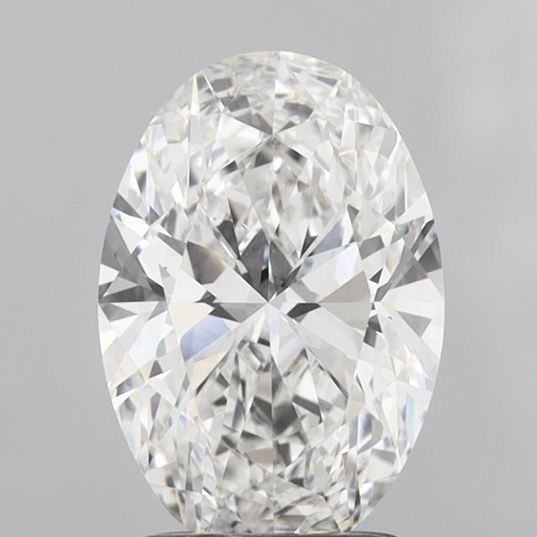 2.02 ct. oval Lab Grown Diamond front image
