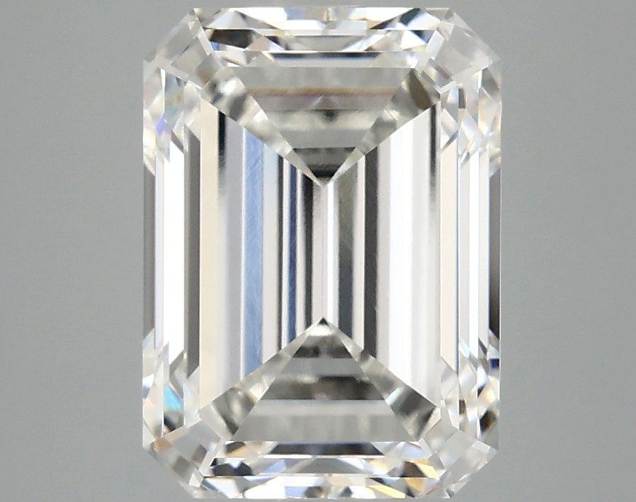 3.88 ct. emerald Lab Grown Diamond front image