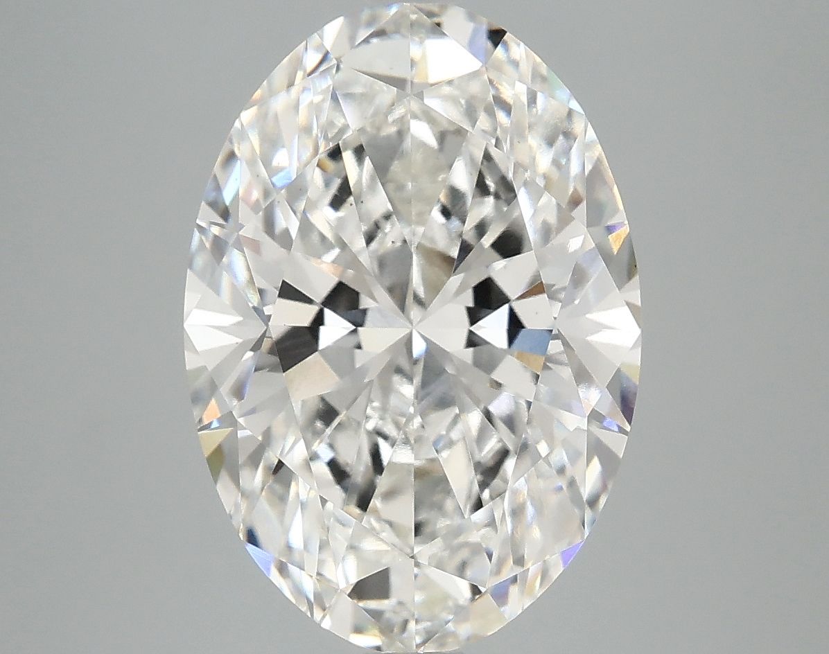 5.09 ct. oval Lab Grown Diamond front image