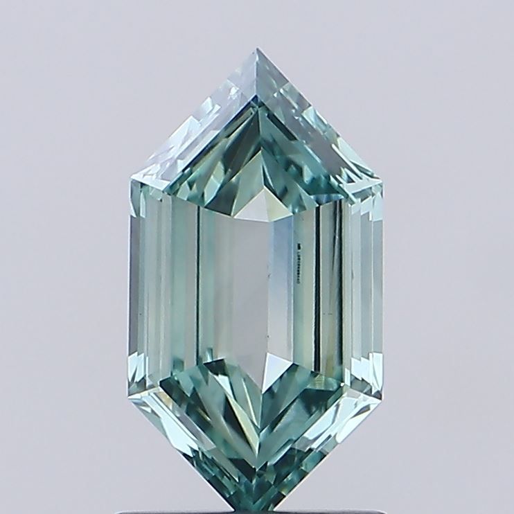 1.24 ct lab-grown Hexagonal Diamond