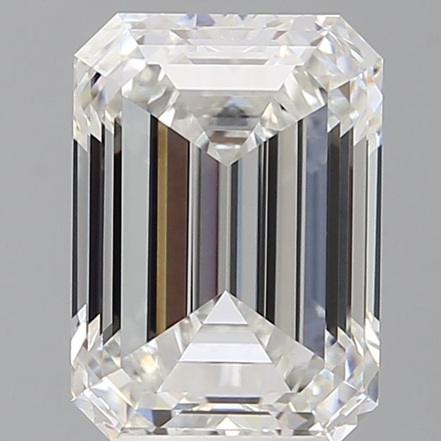 4.09 ct. emerald Lab Grown Diamond front image