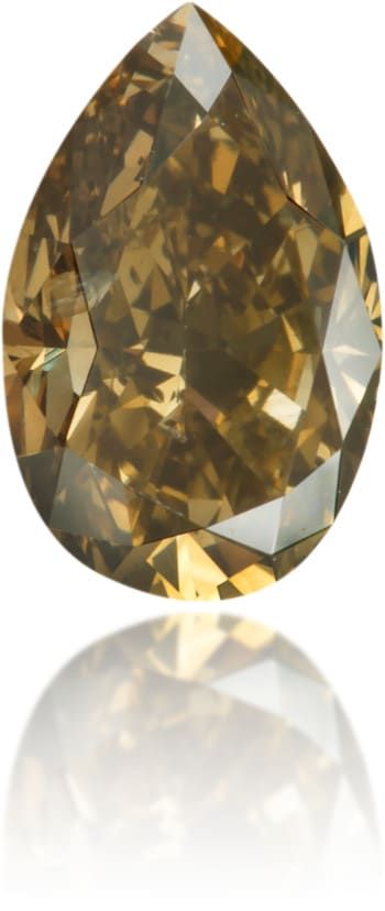 Diament 0.6 ct Fancy Deep Brown/I1