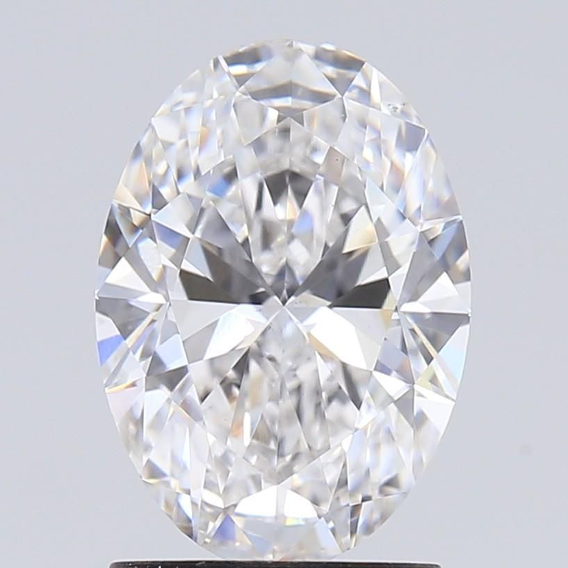 1.71 ct. oval Lab Grown Diamond front image