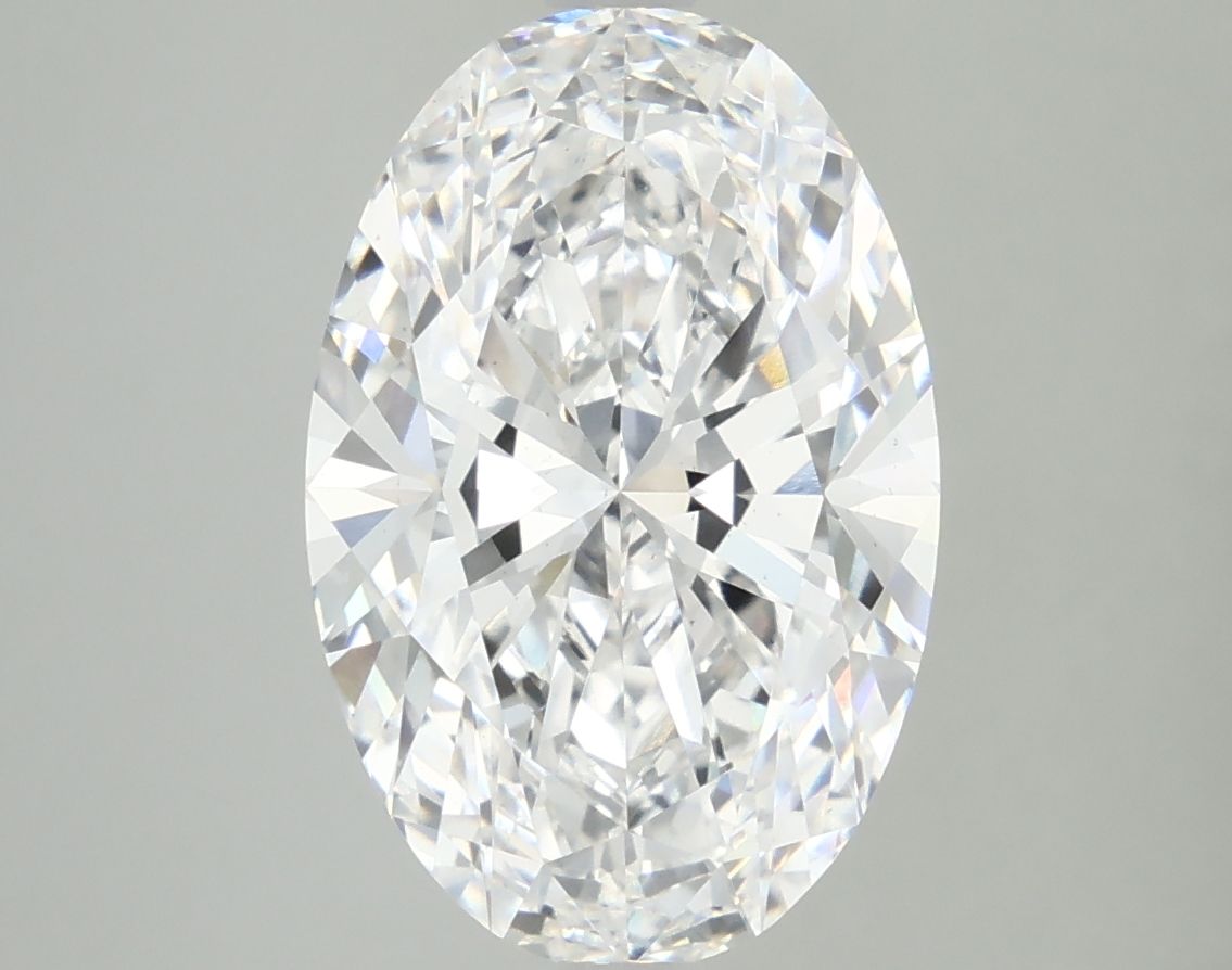 5.04 ct. oval Lab Grown Diamond front image