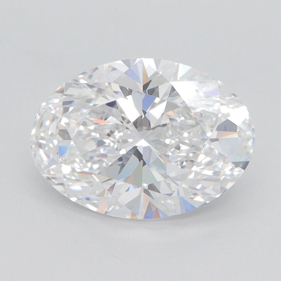 3.01 ct. oval Lab Grown Diamond front image