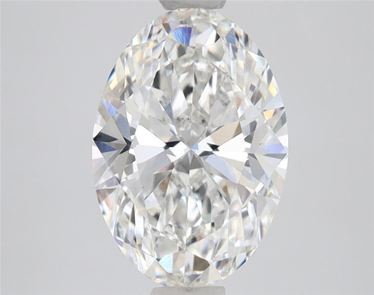 2.01 ct. oval Lab Grown Diamond front image