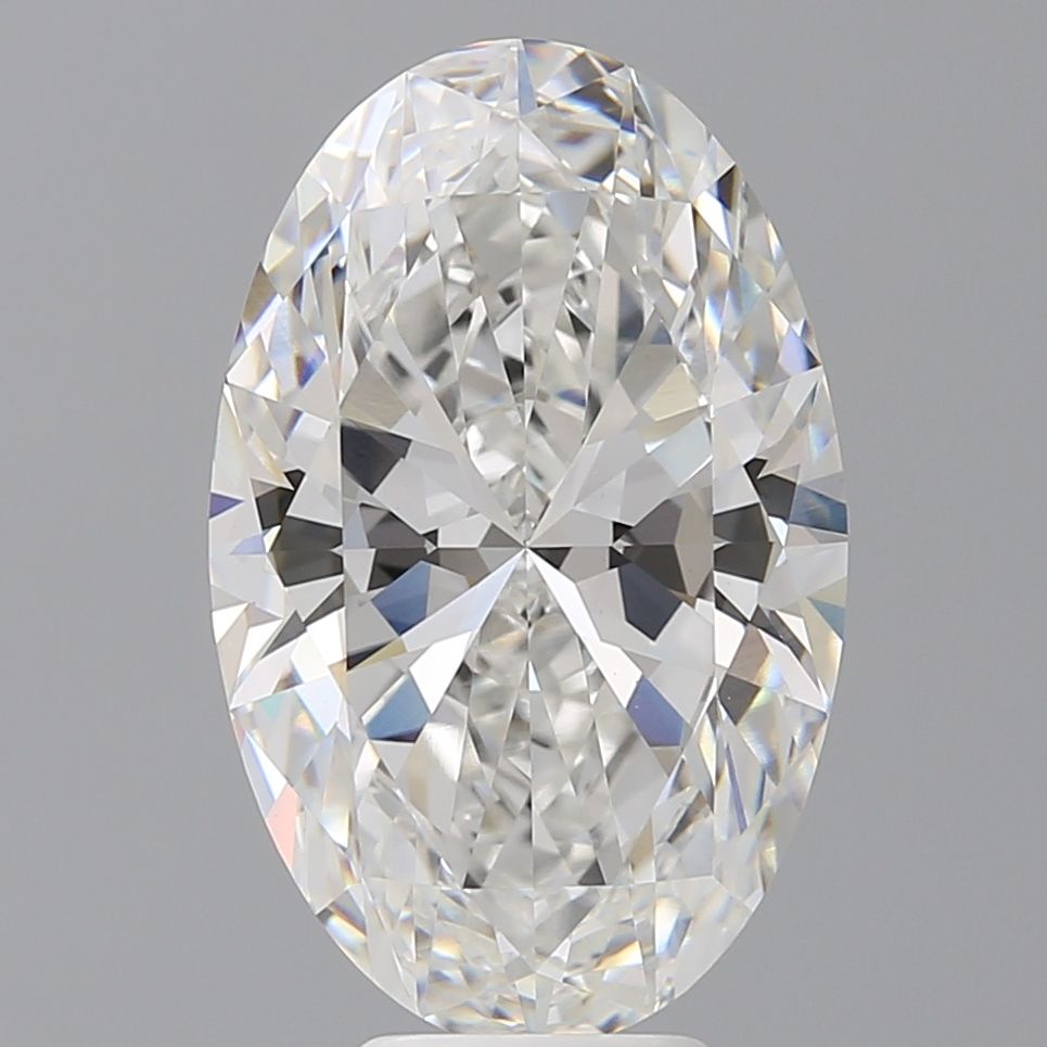 7.09 ct. oval Lab Grown Diamond front image