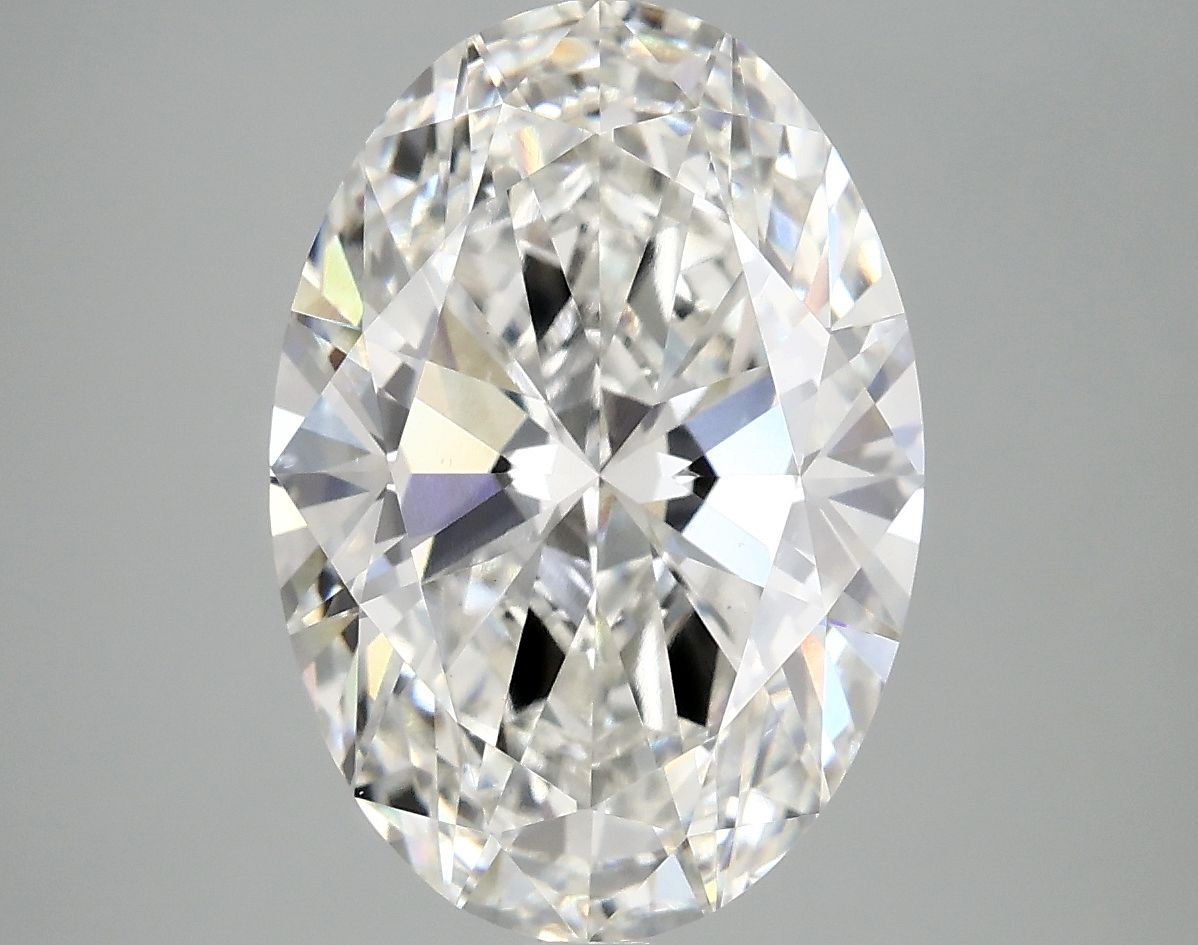 5.04 ct. oval Lab Grown Diamond front image