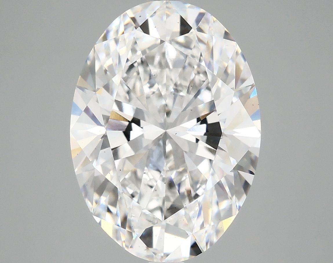 5.07 ct. oval Lab Grown Diamond front image