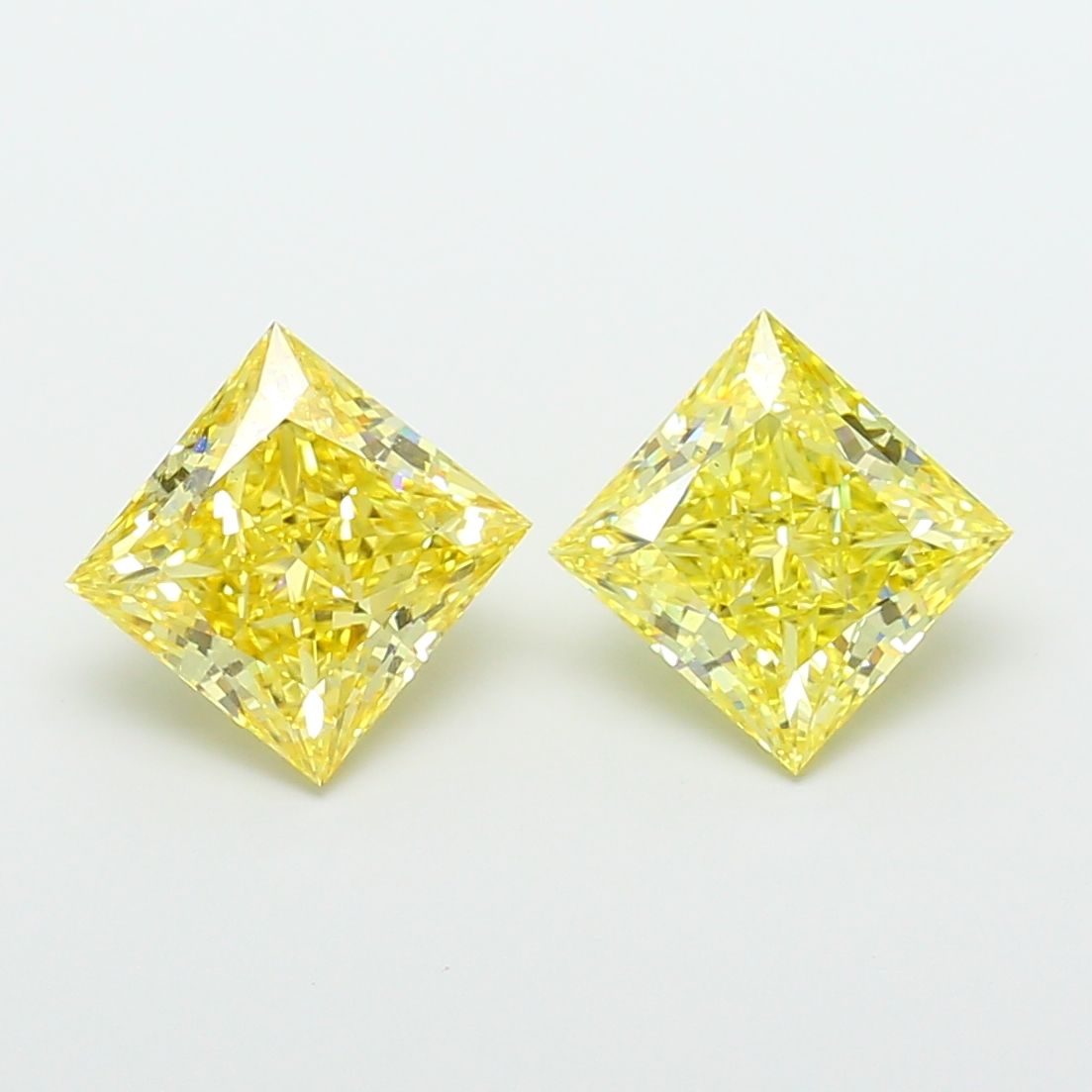 3.86 ct. princess Lab Grown Diamond front image