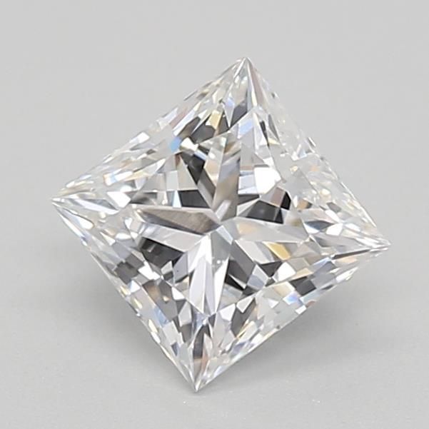 0.74 ct. princess Lab Grown Diamond front image