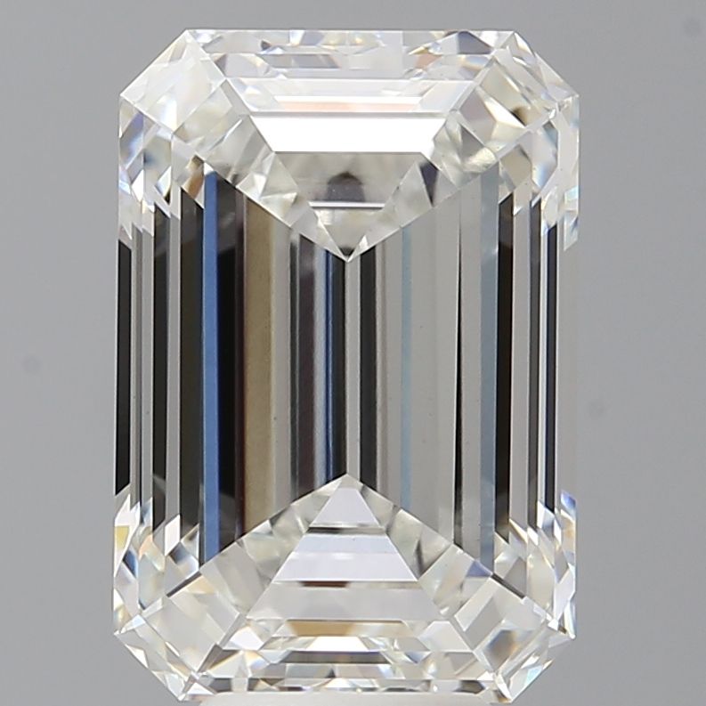 7.10 ct. emerald Lab Grown Diamond front image