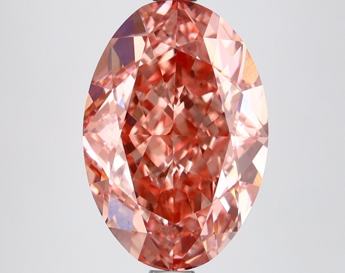 4.85 ct. oval Lab Grown Diamond front image