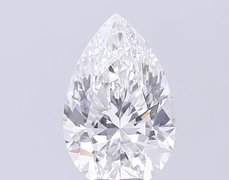 3.71 ct. pear Lab Grown Diamond front image