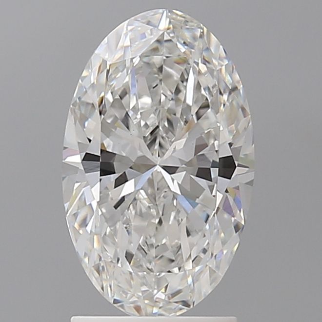 2.10 ct. oval Lab Grown Diamond front image
