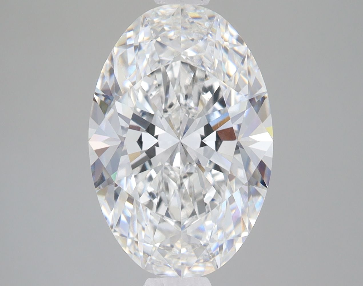 4.05 ct. oval Lab Grown Diamond front image