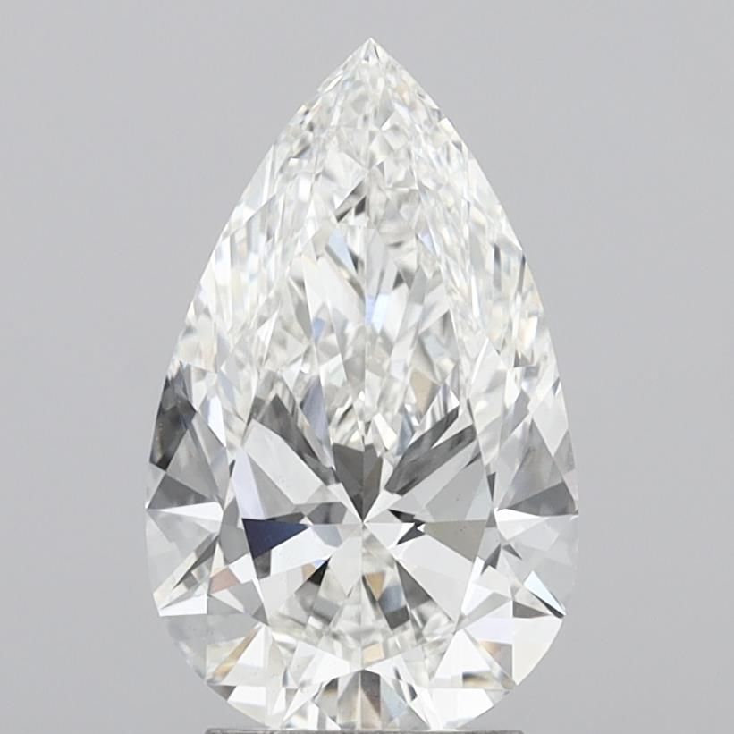 3.01 ct. pear Lab Grown Diamond front image
