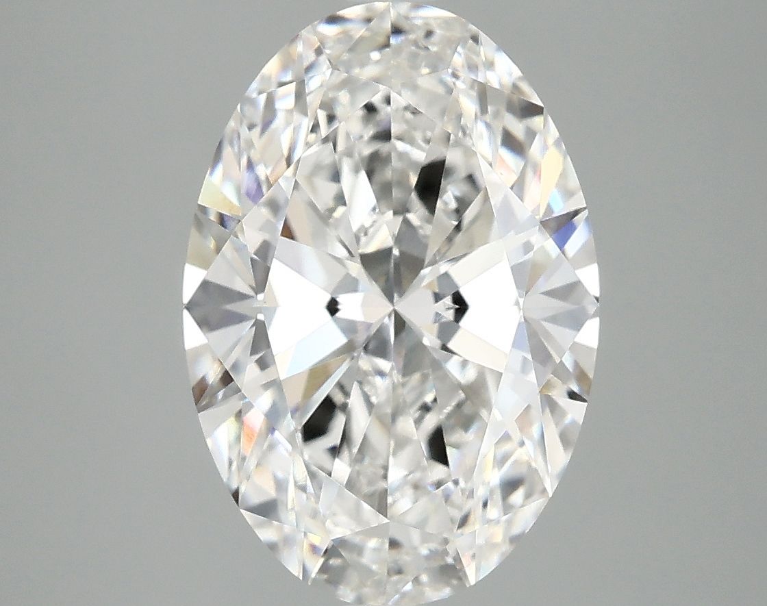 3.90 ct. oval Lab Grown Diamond front image