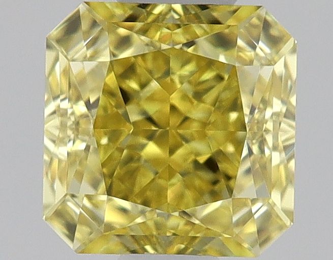 Diament 0.51 ct Fancy Vivid Yellow/IF