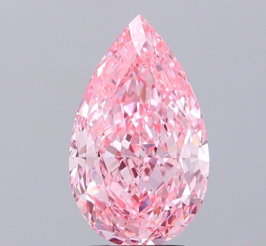 2.92 ct. pear Lab Grown Diamond front image
