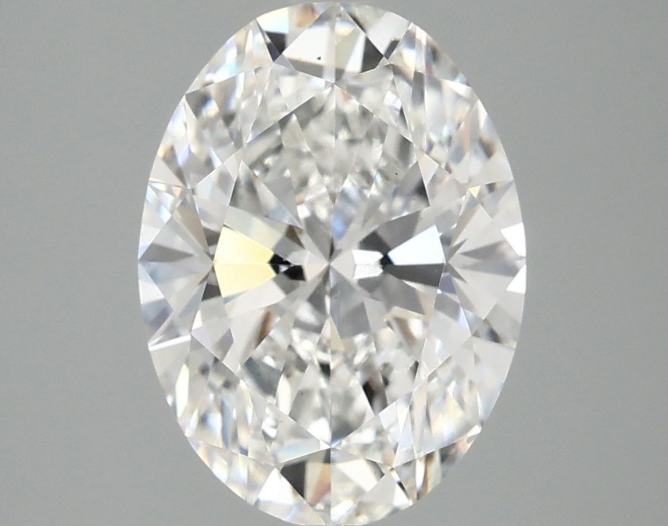 3.01 ct. oval Lab Grown Diamond front image