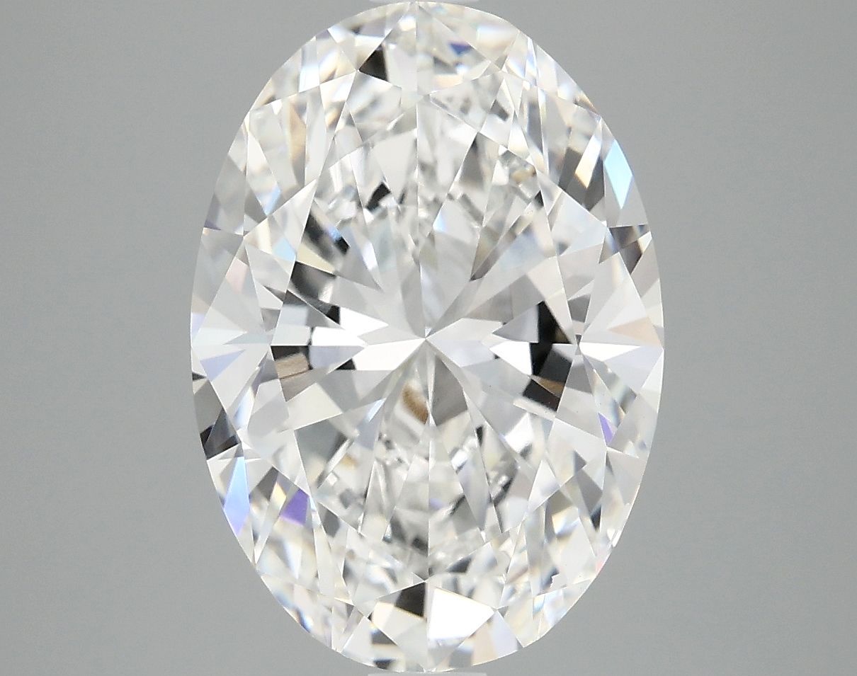 5.04 ct. oval Lab Grown Diamond front image