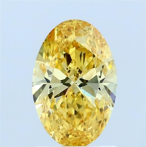 1.0 CT Fancy Vivid Yellow OVAL