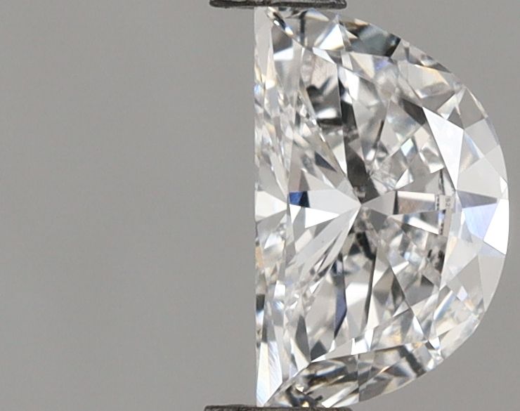 0.47 ct lab-grown Half moon Diamond