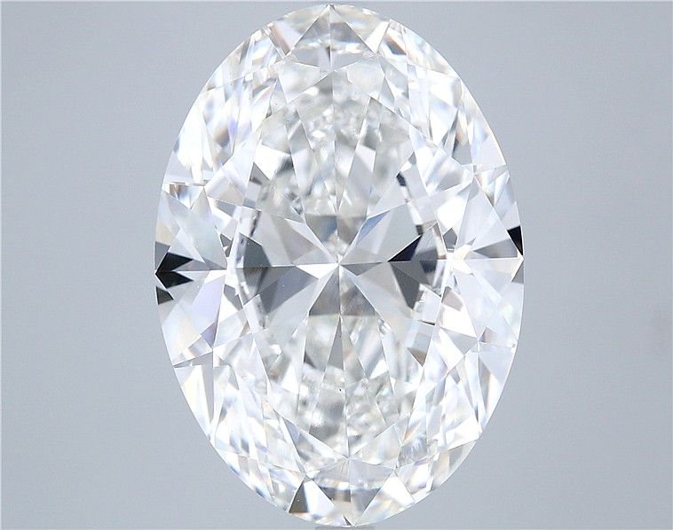 9.59 ct. oval Lab Grown Diamond front image