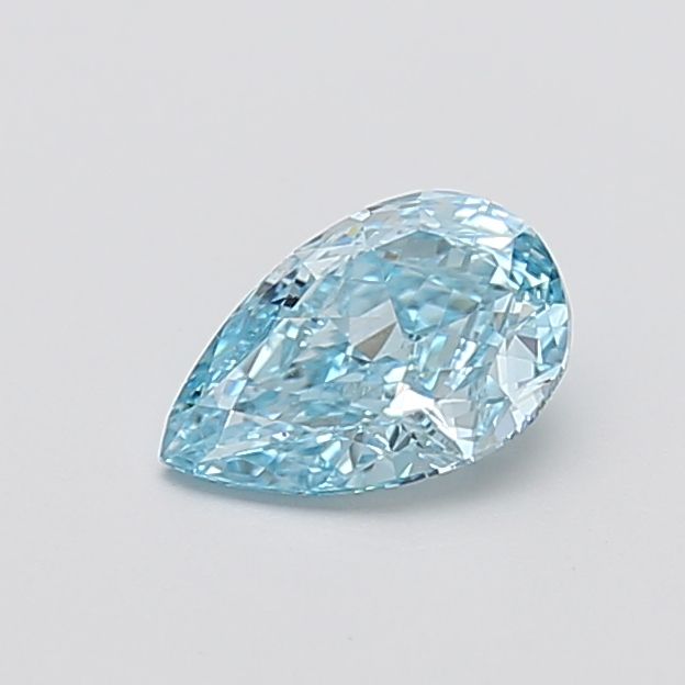 1.01 CT Fancy Vivid Blue PEAR