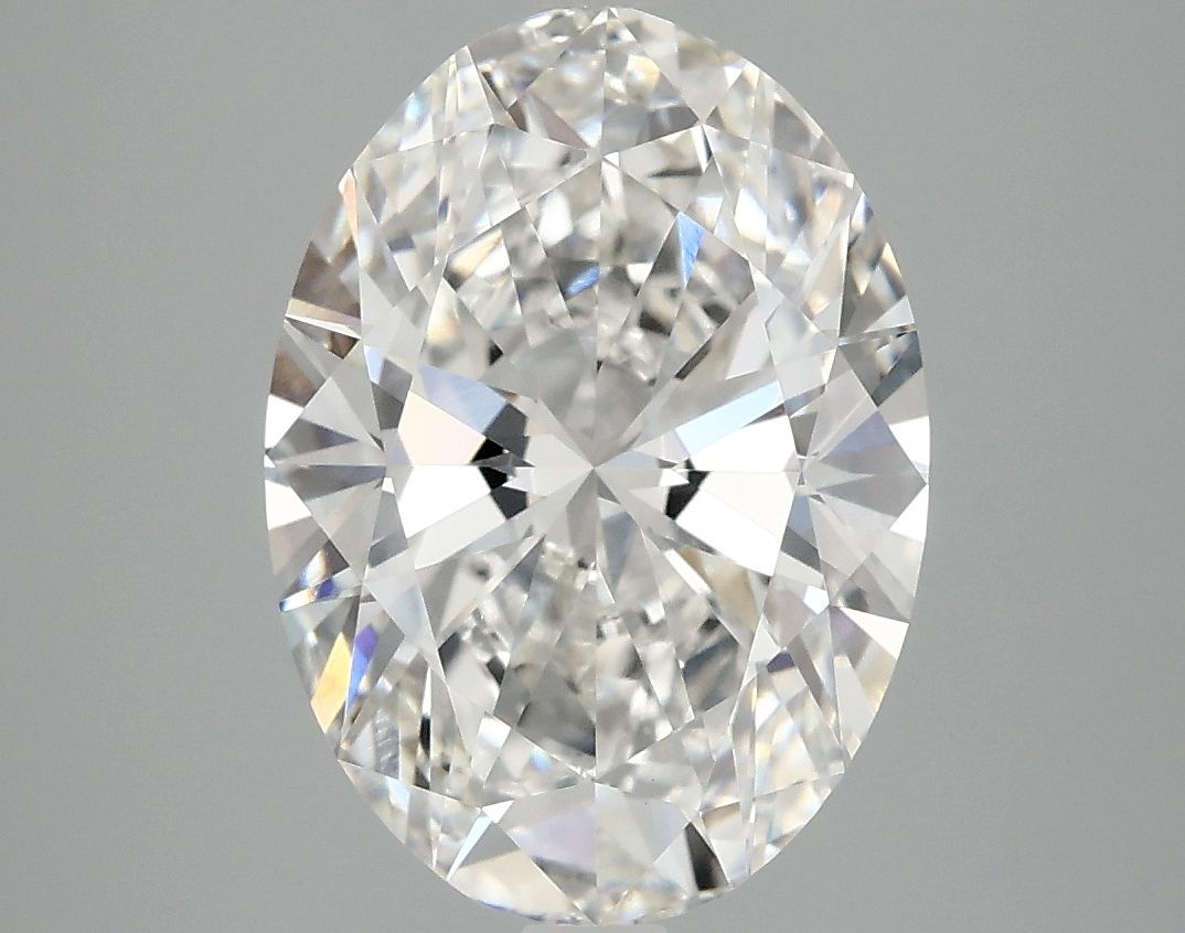 3.88 ct. oval Lab Grown Diamond front image