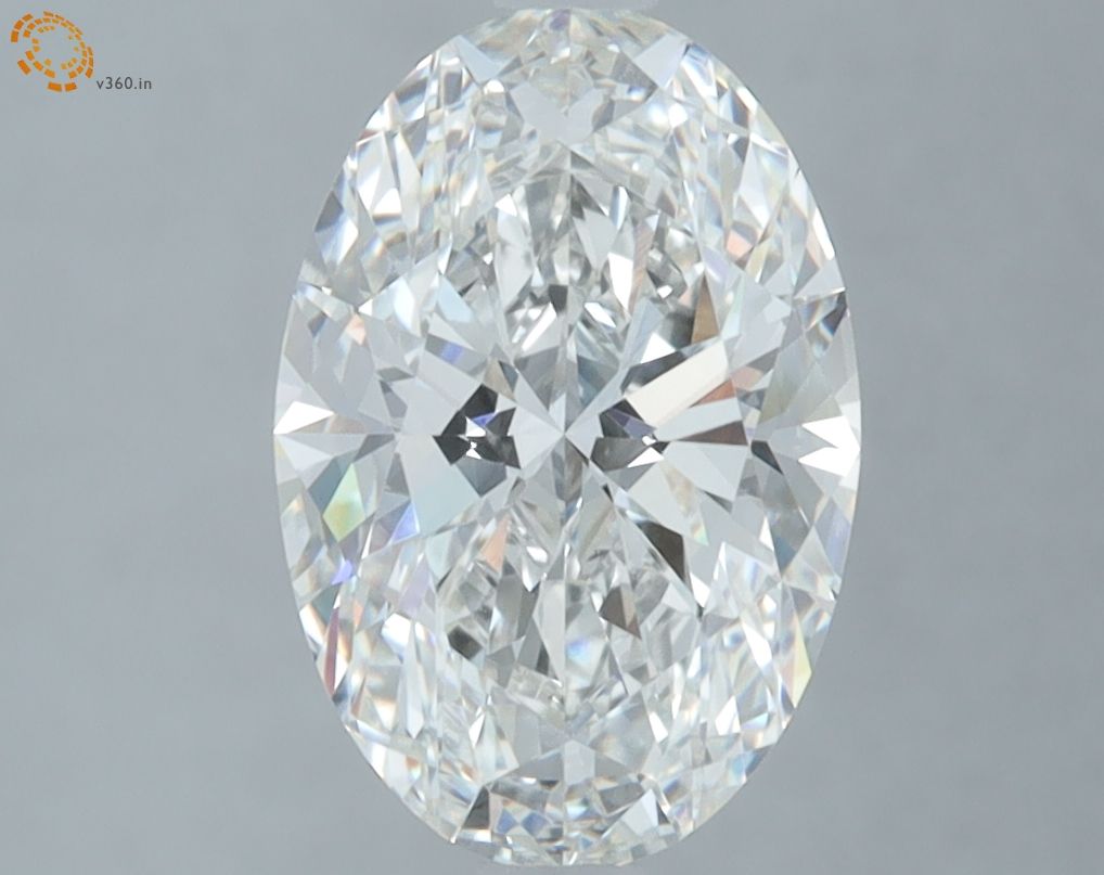 2.50 ct. oval Lab Grown Diamond front image