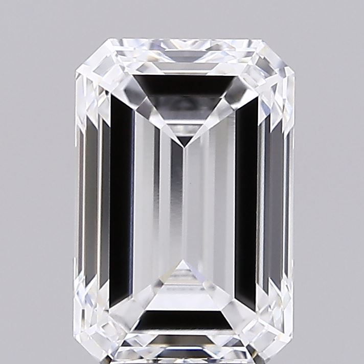 2.72 ct. emerald Lab Grown Diamond front image