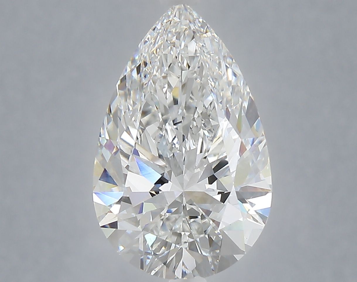 4.03 ct. pear Lab Grown Diamond front image
