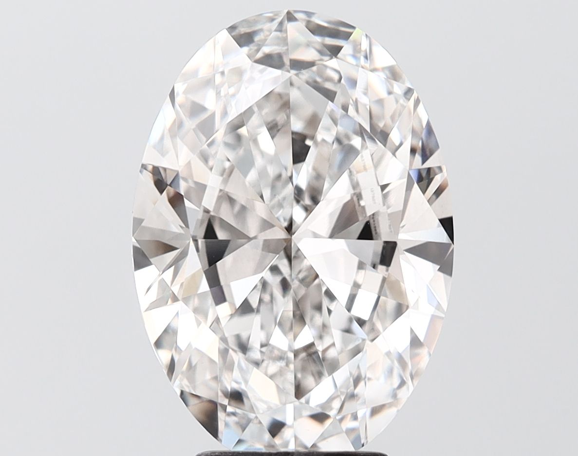 5.01 ct. oval Lab Grown Diamond front image