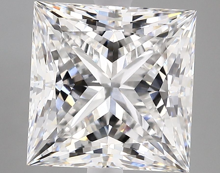 5.18 ct. princess Lab Grown Diamond front image