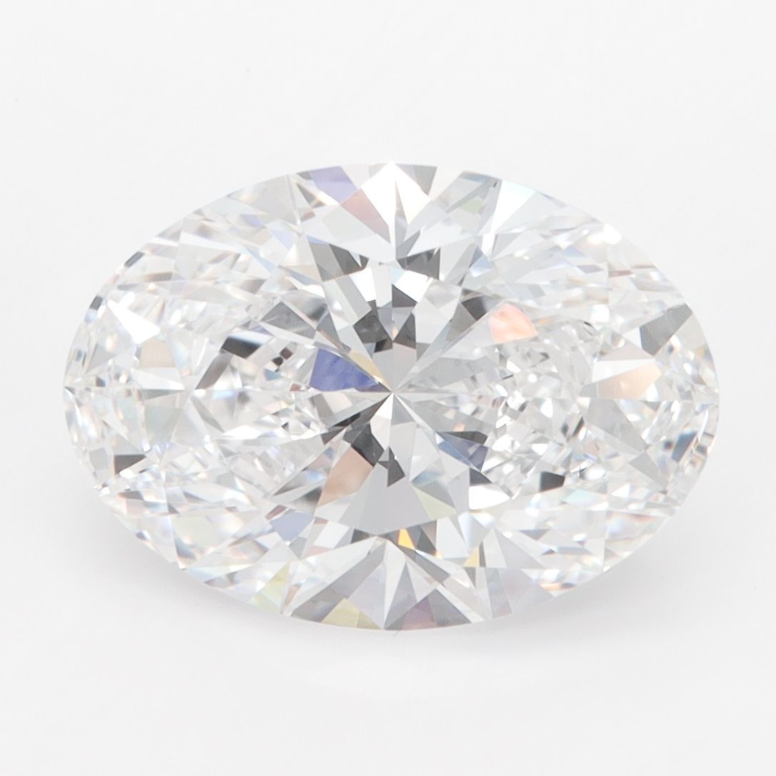 4.01 ct. oval Lab Grown Diamond front image
