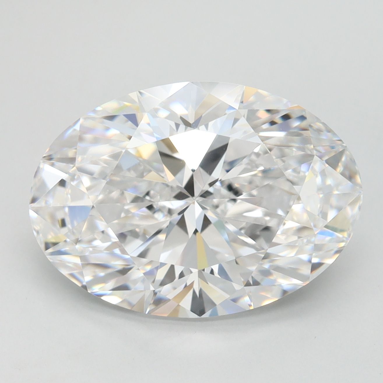 5.02 ct. oval Lab Grown Diamond front image