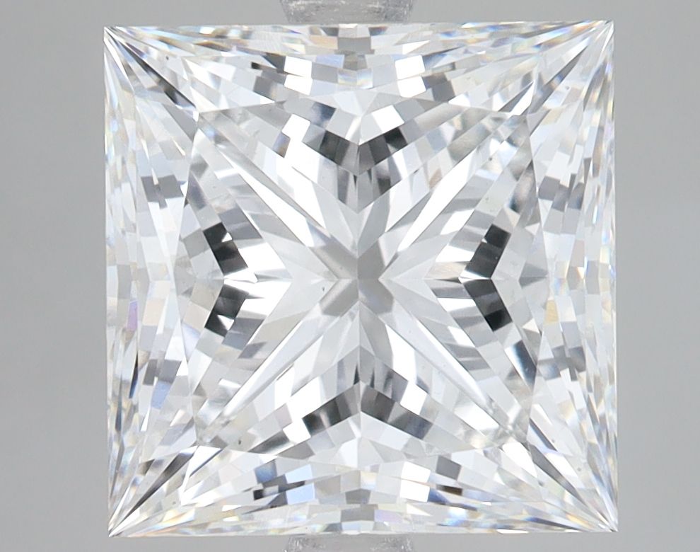 6.02 ct. princess Lab Grown Diamond front image