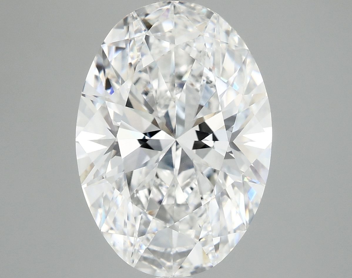 5.05 ct. oval Lab Grown Diamond front image