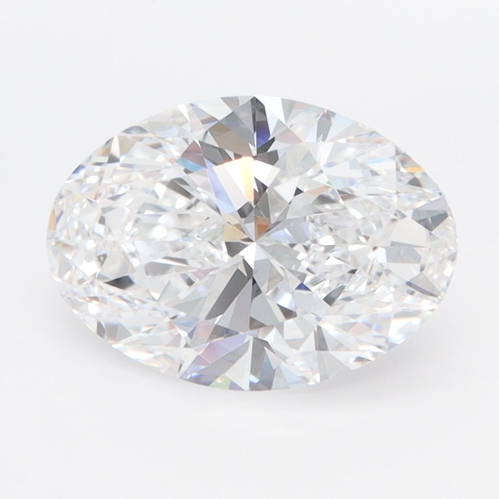 2.67 ct. oval Lab Grown Diamond front image