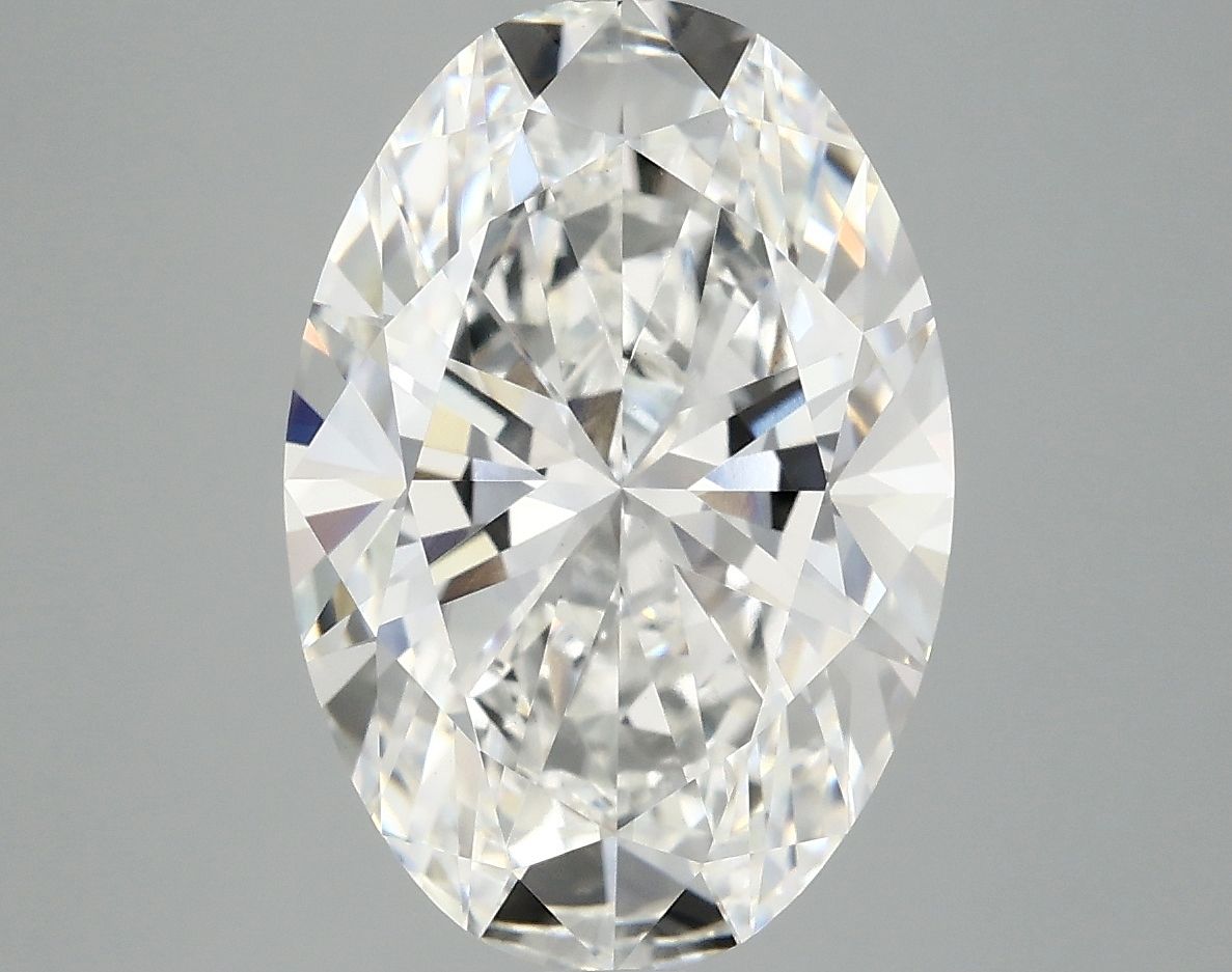 5.03 ct. oval Lab Grown Diamond front image