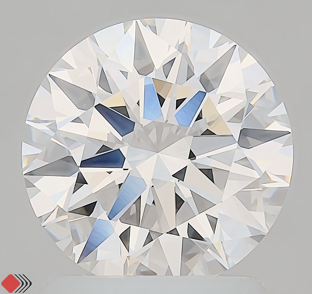 1.58 ct. round Lab Grown Diamond front image