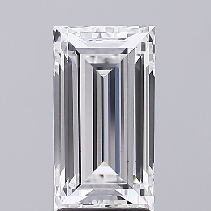 3.09 ct lab-grown Baguette Diamond
